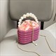 handle rhinestones evening clutch bag purses and handbag luxury designer shoulder bag shiny crystal clutch purse bucket bag