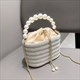 handle rhinestones evening clutch bag purses and handbag luxury designer shoulder bag shiny crystal clutch purse bucket bag