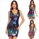 v-neck y party dressy party dresses wear night club sequin dresses women partyy