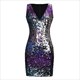 v-neck y party dressy party dresses wear night club sequin dresses women partyy