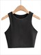 summer fashion womeny slim tops o-neck sleeveless double nylon ladies good quality tank tops 6 colors