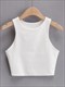 summer fashion womeny slim tops o-neck sleeveless double nylon ladies good quality tank tops 6 colors
