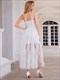 exquisite sweetheart tulle evening dress with spaghetti straps