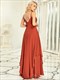 elegant see-through v neck spaghetti straps chiffon bridesmaid dresses with floaty asymmetrical ruffles hem