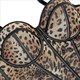 leopard print mesh camisole bra tops women's shapewear boned bustier outerwear corset top summer fashion lingerie party clubwear