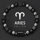 2 zodiac bracelet natural stone cancer virgo leo libra bracelet ladies men couple friendship jewellery gift bracelet jewellery