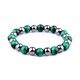 Black Hematite Tiger Eye Stone Beads Bracelet For Health And Protection