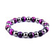 Black Hematite Tiger Eye Stone Beads Bracelet For Health And Protection