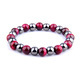 Black Hematite Tiger Eye Stone Beads Bracelet For Health And Protection