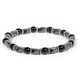 Black Hematite Tiger Eye Stone Beads Bracelet For Health And Protection