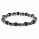 Black Hematite Tiger Eye Stone Beads Bracelet For Health And Protection