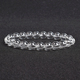 Clear Quartz Crystal Bracelet – White Healing Energy Stone Beads Yoga Jewelry
