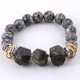 Natural Stone Bead Stretch Bracelet For Women