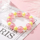 children beads bracelets  elephant rabbit cartoon pendant beads bracelets christmas presents fashion kids jewelry