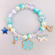 children beads bracelets  elephant rabbit cartoon pendant beads bracelets christmas presents fashion kids jewelry