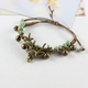 Ceramic Little Fawn Bracelet Handmade Retro Art Jewelry For Women