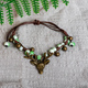 Ceramic Little Fawn Bracelet Handmade Retro Art Jewelry For Women