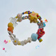 fashion color love drop oil enamel bracelet female ins new design cute heart candy color bracelet gifts