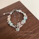 fashion color love drop oil enamel bracelet female ins new design cute heart candy color bracelet gifts