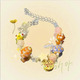 fashion color love drop oil enamel bracelet female ins new design cute heart candy color bracelet gifts