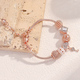 pc women's fashion pan family multi element beaded key bracelet date travel banquet party holiday dressing gift