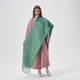Langer Color Blocking Imitation Cashmere Schal mit Quasten