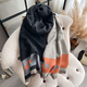 Women's Jacquard Winter Scarf Cashmere Thicken Warm Wrap Pashmina