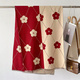 Floral Cashmere Women’S Winter Scarf Shawl Wrap Pashmina