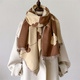 Floral Cashmere Women’S Winter Scarf Shawl Wrap Pashmina