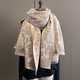 Winter Warm Cashmere Schal für Damen Luxus Pashmina Decke Dicker Schal Wrap Neckerchief Mode Bufanda Echarpe Poncho