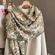 Winter Warm Cashmere Schal für Damen Luxus Pashmina Decke Dicker Schal Wrap Neckerchief Mode Bufanda Echarpe Poncho