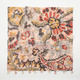 Soft Linen Cotton Leopard Print Tassel Scarf Shawl