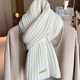 Thick Knitted Cashmere Scarf For Women Winter Warm Korean Style Neck Tie Bandana