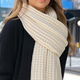 Thick Knitted Cashmere Scarf For Women Winter Warm Korean Style Neck Tie Bandana