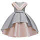 Elegant Kids Flower Girl Dress 2-Way Wear Wedding Ball Gown