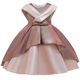 Elegant Kids Flower Girl Dress 2-Way Wear Wedding Ball Gown