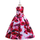 Elegant Flower Girl Dress With Christmas Costume Party Wedding Princess Gown