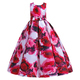 Elegant Flower Girl Dress With Christmas Costume Party Wedding Princess Gown