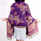 Jacquard Paisley Pashmina Shawl With Tassel Borders