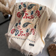 Embroidered Cashmere Pashmina Shawl Wrap Poncho