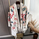 Embroidered Cashmere Pashmina Shawl Wrap Poncho
