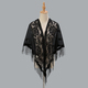 new lurxe lace women scarf shawls fringe solid pashmina stole bufandas muslim hijab sjaal party shawl