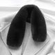 Faux Fur Neck Warmer Coat Collar - Wool Fleece Scarf For Women