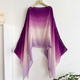 spring and summer women plain colour travel ethnic style shawl cotton linen feel thin type sunscreen beach towel split shawl