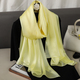foulard silk scarf shawls lady bufanda elegant solid scarves women sping pashmina hijab wraps female beach stoles luxury