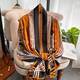 Classic Silk Scarf Large Fashion Print Beach Hijab Shawl