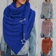 autumn winter woman scarf all match stripe stars pendant winter shawls finish shawl the four seasons design warm fashion scarves