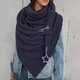 autumn winter woman scarf all match stripe stars pendant winter shawls finish shawl the four seasons design warm fashion scarves