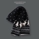 Gestrickter Roter Schal Für Damen Winter Warm Koreanischer Stil Vielseitig Neujahr Geschenk