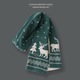 Gestrickter Roter Schal Für Damen Winter Warm Koreanischer Stil Vielseitig Neujahr Geschenk